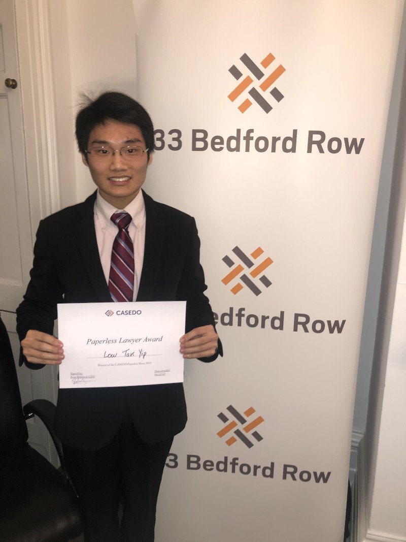 Paperless Moot Winner